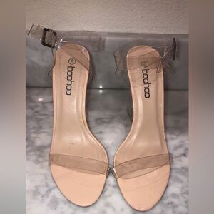 Clear BLOCK Heels